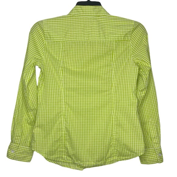 Michael Michael Kors Shirt Size Small Checkered Adjustable Sleeve Button Up - Picture 3 of 6